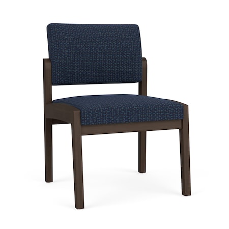Lesro Lenox Armless Guest Chair, 22.5 in W 26 in L 31.5 in H LW1102